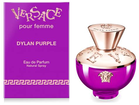 perfume versace de mujer morado